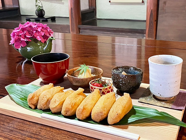 柚子のいなり寿司